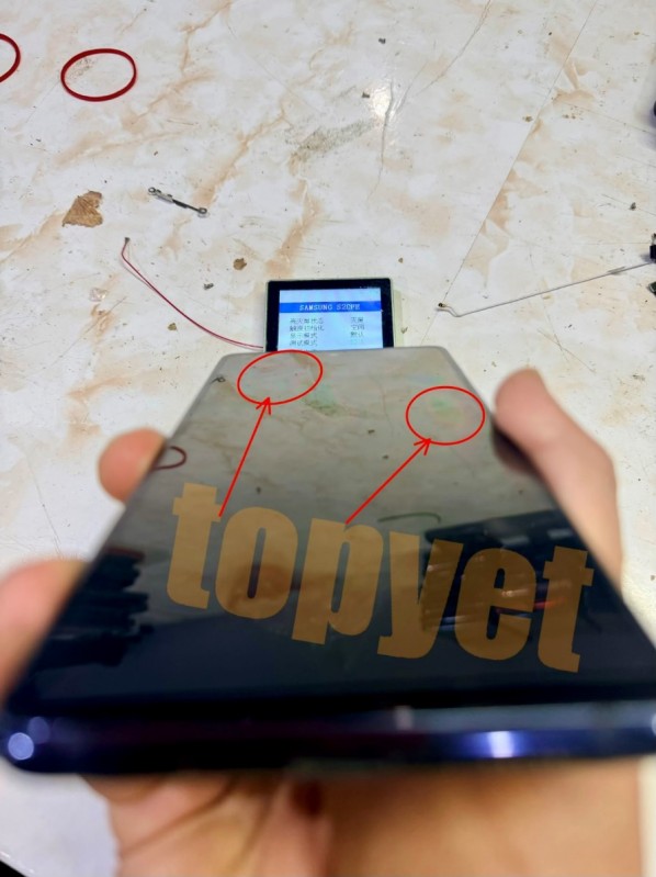 Comment détecter rapidement les écrans LCD Samsung complètement cassés