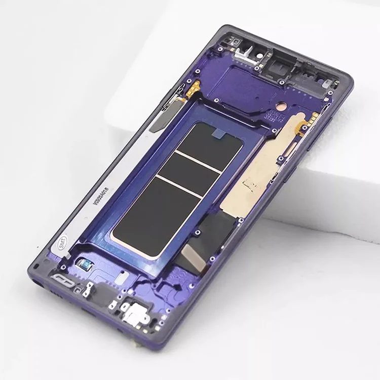 Pour Samsung Galaxy Note 9 LCD Affichage d'écran Affichage Digitiseur avec cadre