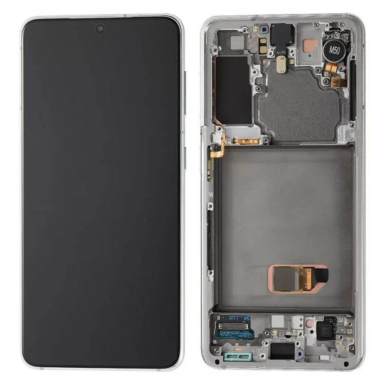 Pour le remplacement de l'ensemble de l'écran tactile d'affichage de l'écran tactile d'affichage de l'écran tactile Samsung Galaxy S21