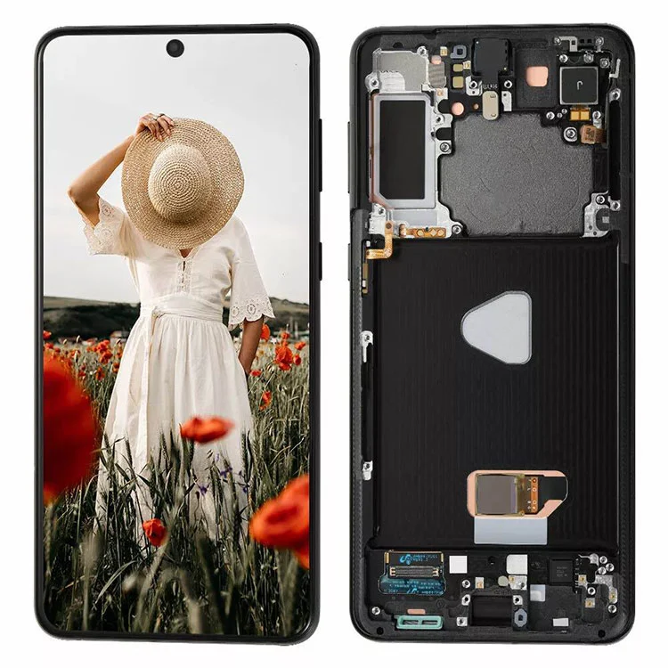 Pour le remplacement de l'ensemble de l'écran tactile d'affichage de l'écran tactile d'affichage de l'écran tactile Samsung Galaxy S21 Plus